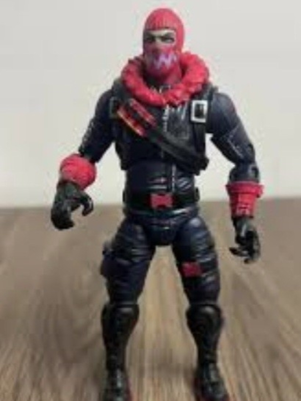 Fortnite Red Raptor Figure Loose Epic Games 2019